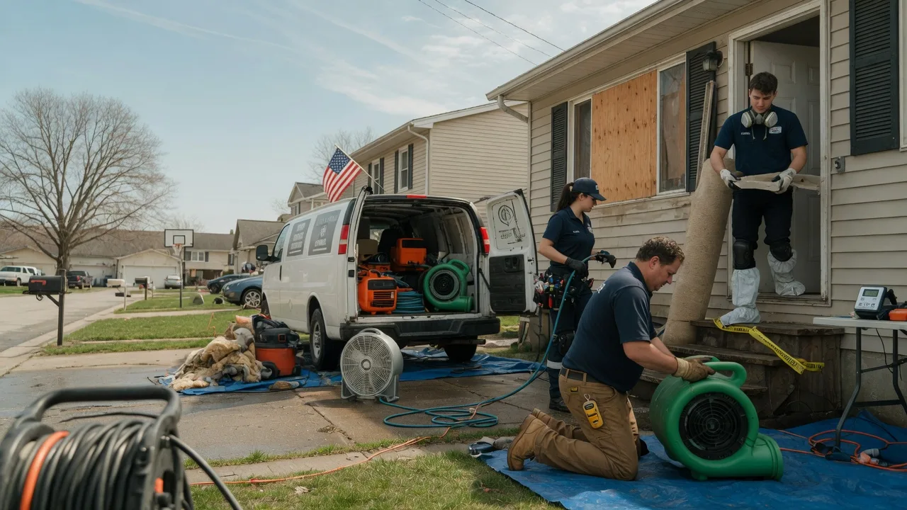 Water Damage Restoration in Prospect, OH near me
